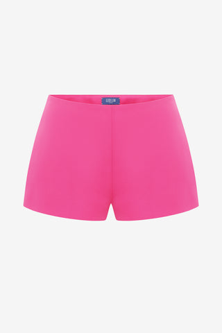 Exclusive LEO LIN Olivianne Shorts - Hot Pink