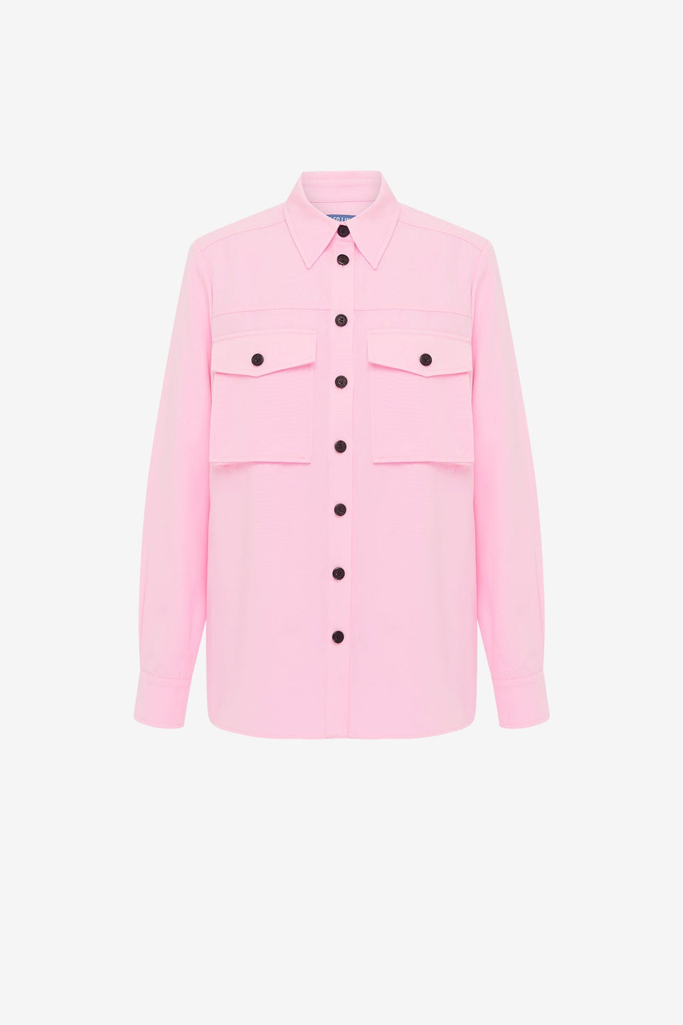 Exclusive LEO LIN Mavis Pocket Shirt - Baby Pink