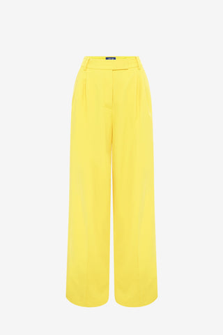 Exclusive LEO LIN Elisha Wide Leg Pants - Sunshine