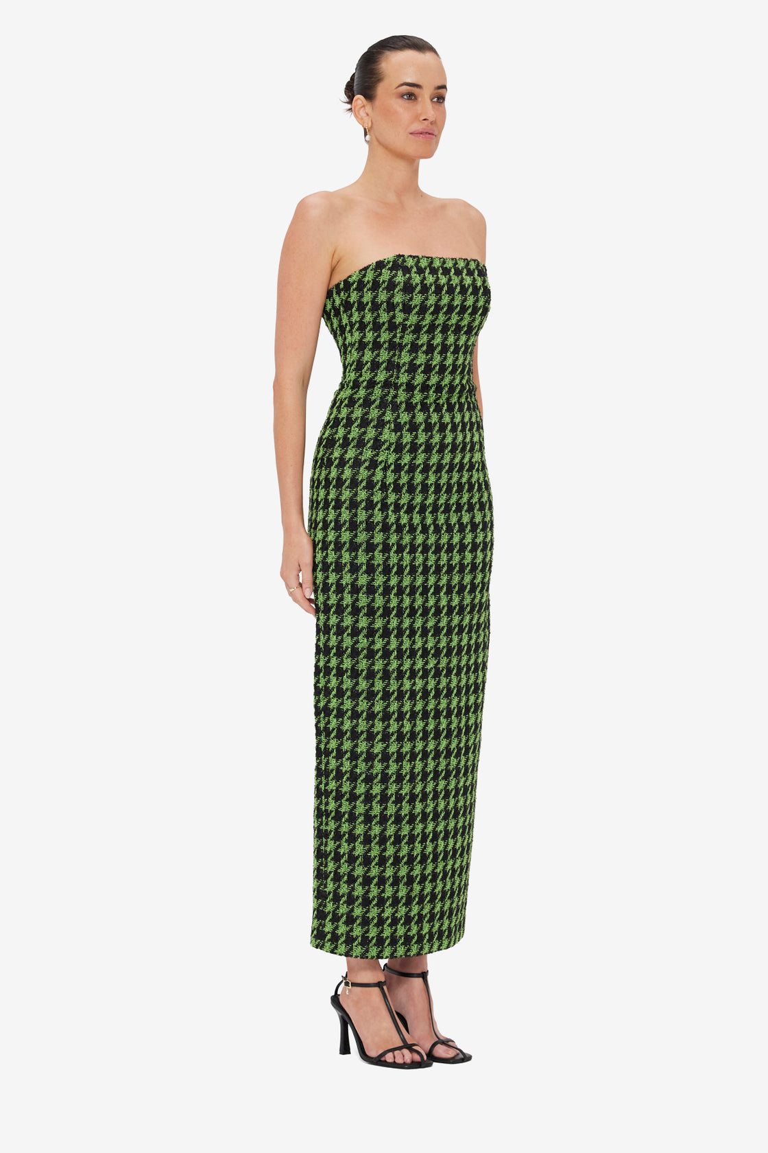 Rayna Tweed Bustier Maxi Dress Rayna Tweed Bustier Maxi Dress