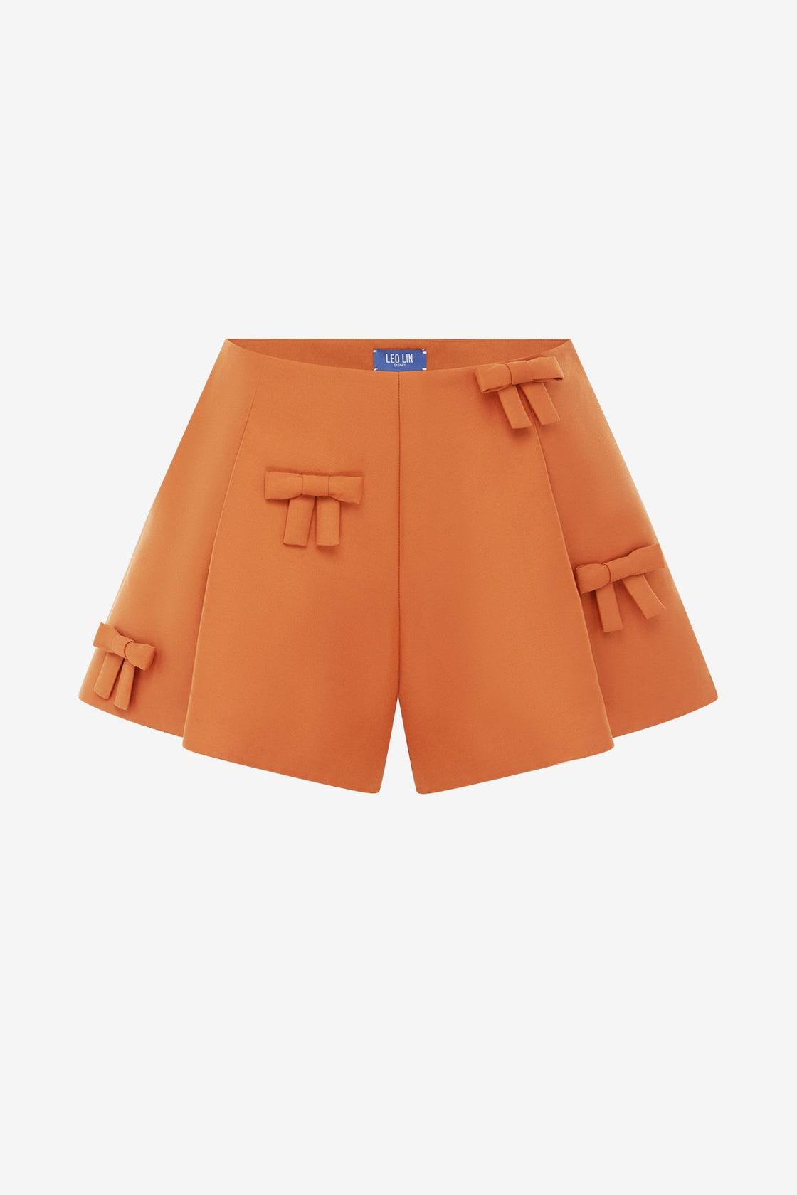 Abby Bow Shorts - Ochre Shorts
