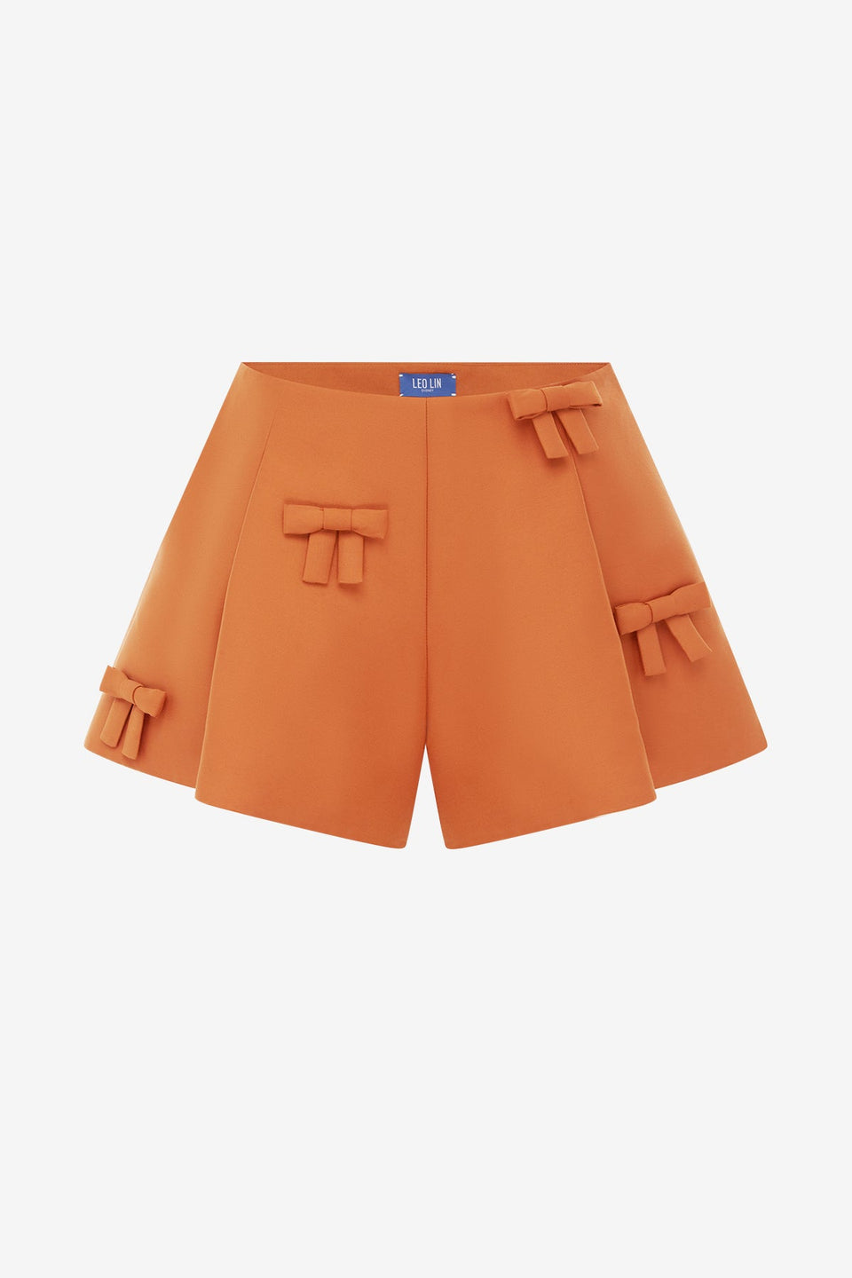 Abby Bow Shorts - Ochre Shorts