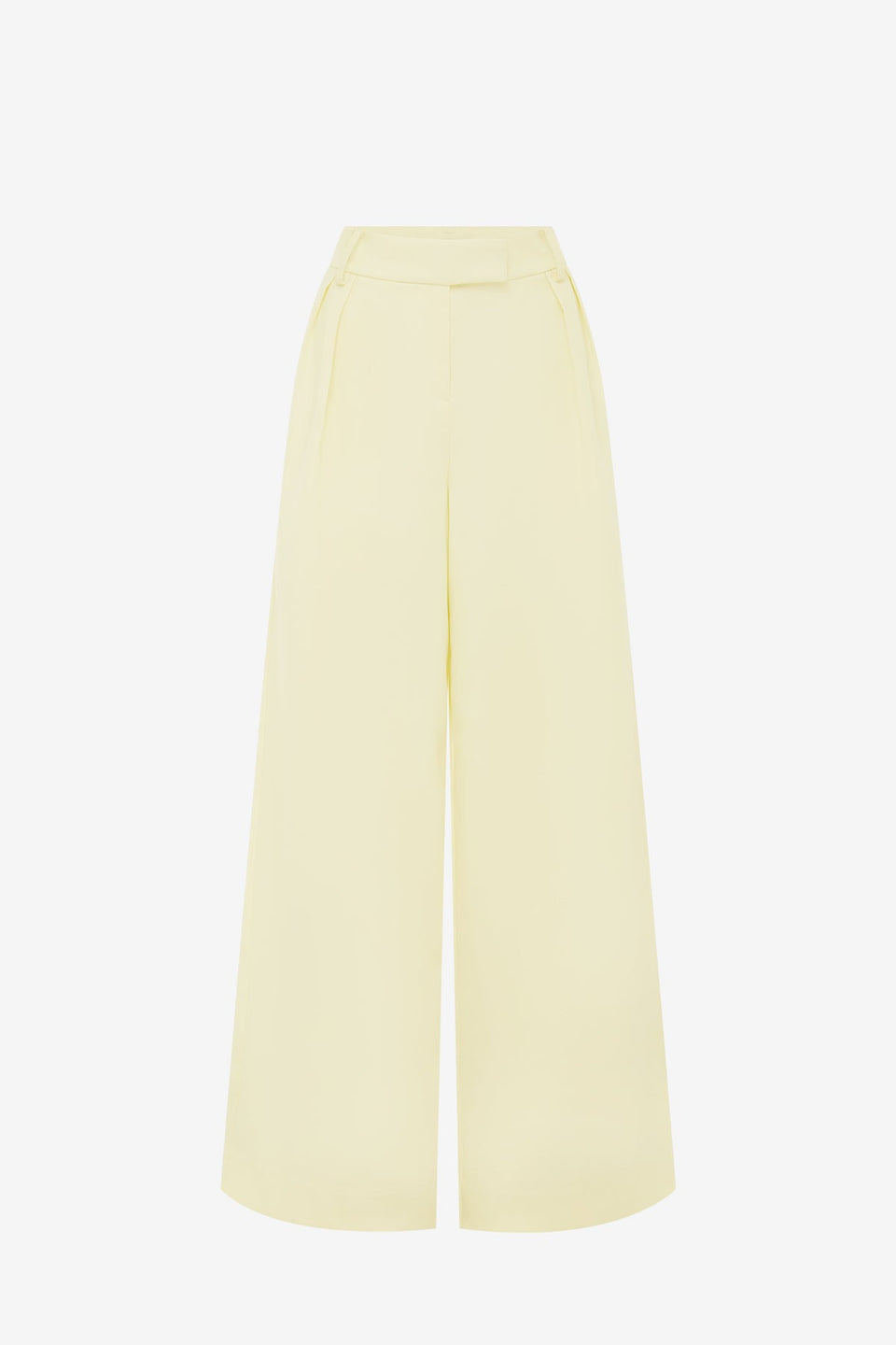 Elisha Wide Leg Pants - Chartreuse Pants