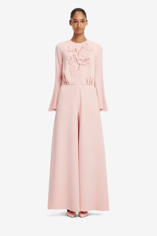 Leanne Applique Jumpsuit - Dusty Pink Jumpsuits
