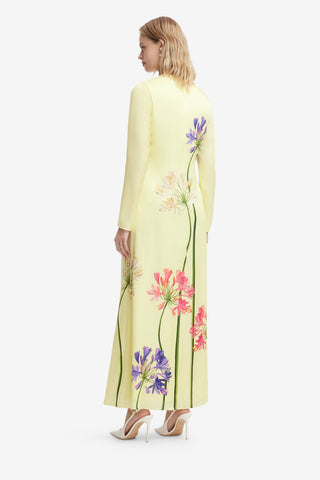 Cassandra Maxi Dress - Agapanthus Print Dress Maxi