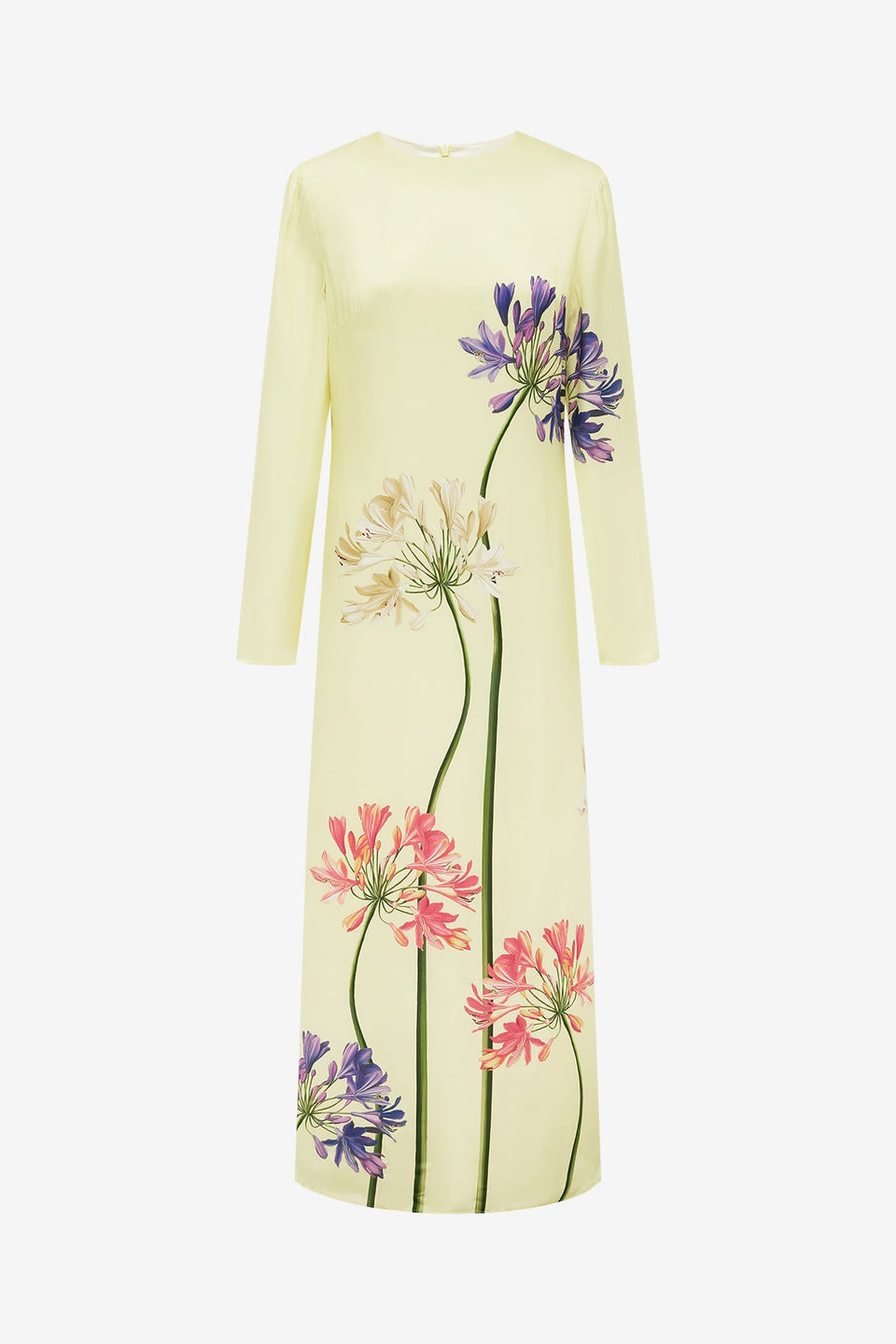Cassandra Maxi Dress - Agapanthus Print Dress Maxi