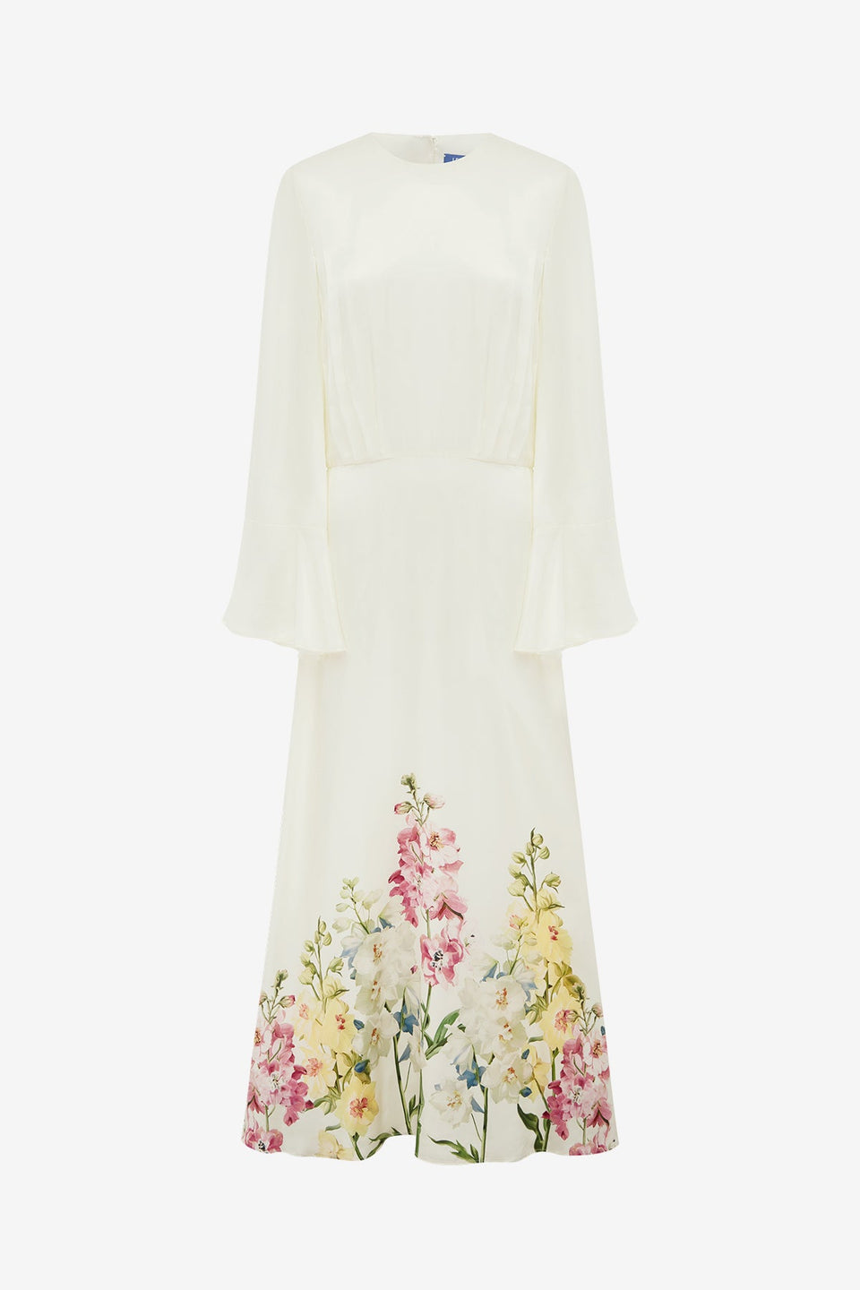 Kinsley Maxi Dress - Snapdragon Print in Snow Dress Maxi