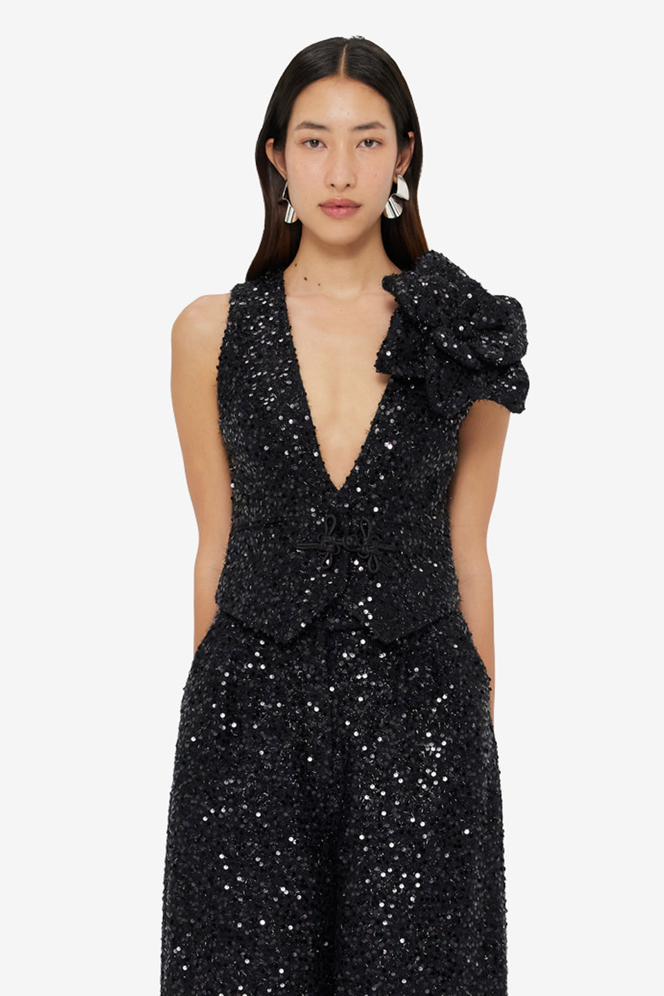 leo lin sequin dress Leo Lin - Stefani Sequin Strapless Mini Dress