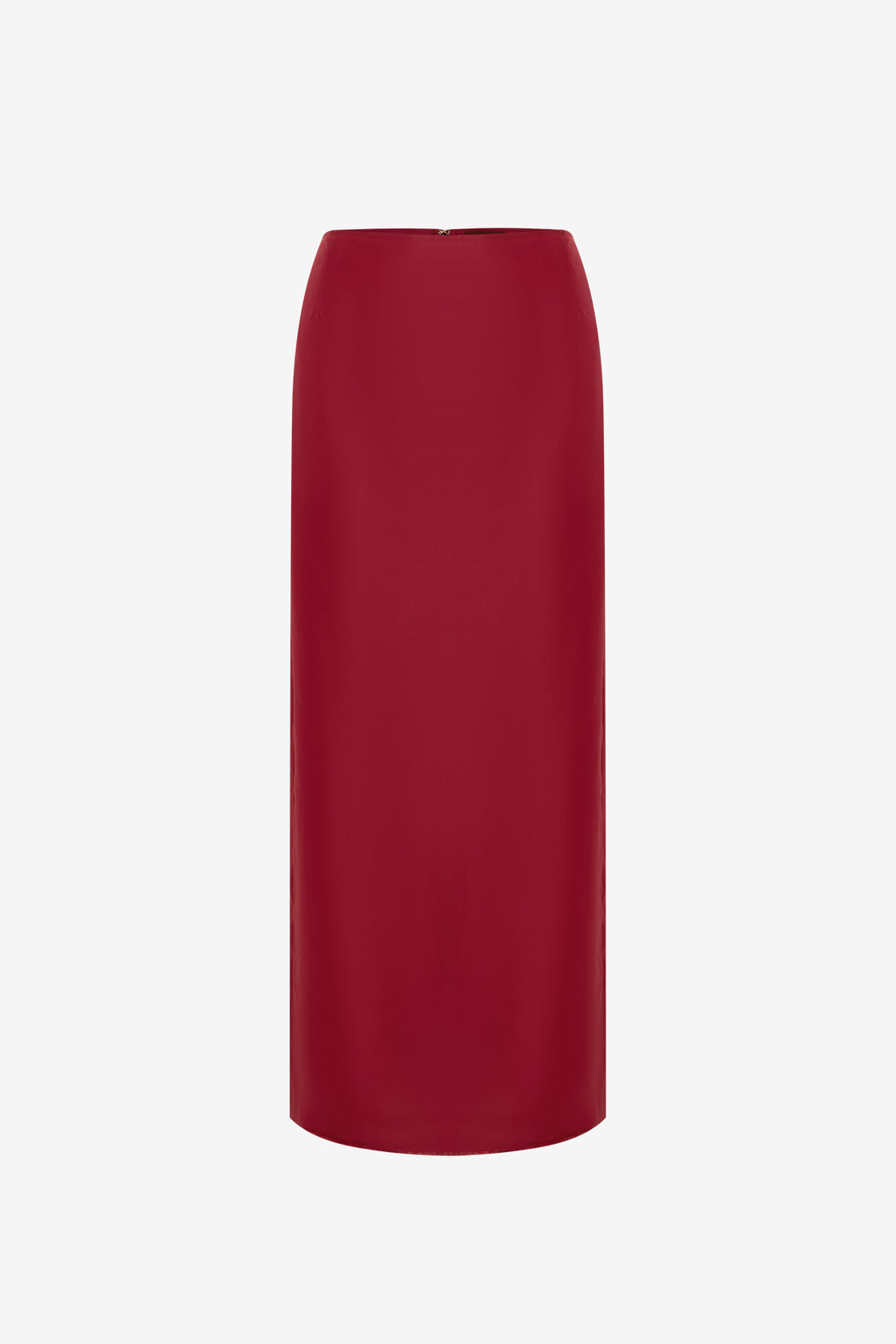 Exclusive LEO LIN Jing Maxi Skirt - Garnet