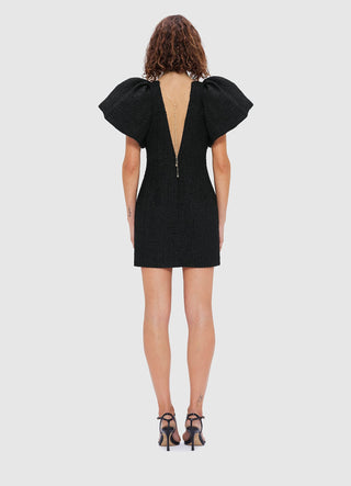 Dana Tweed Mini Dress - Ebony Dress Mini