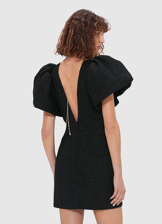 Dana Tweed Mini Dress - Ebony Dress Mini