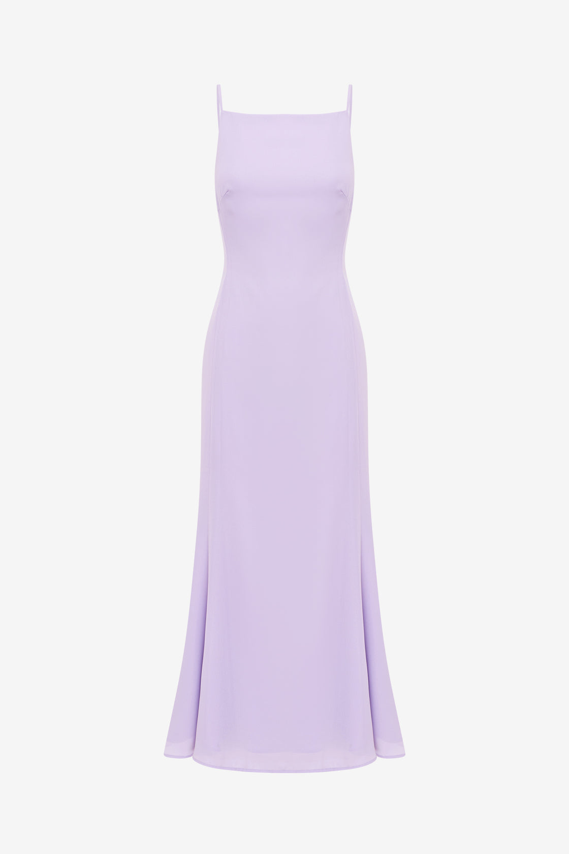 Exclusive LEO LIN Regina Midi Dress - Lilac