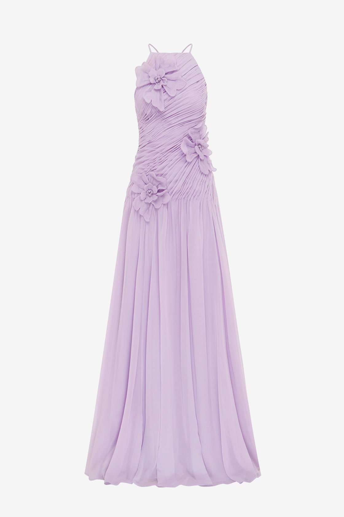 LEO LIN - Amya Petal Gown - Lilac LEO LIN - Amya Petal Gown - Lilac