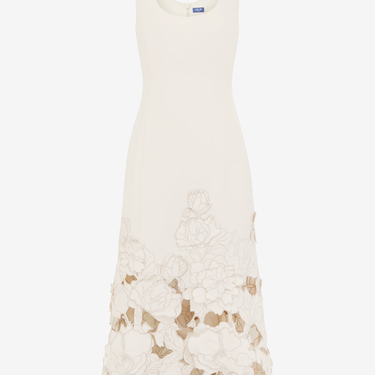 chinese dress ladies Emily Appliqu Midi Dress