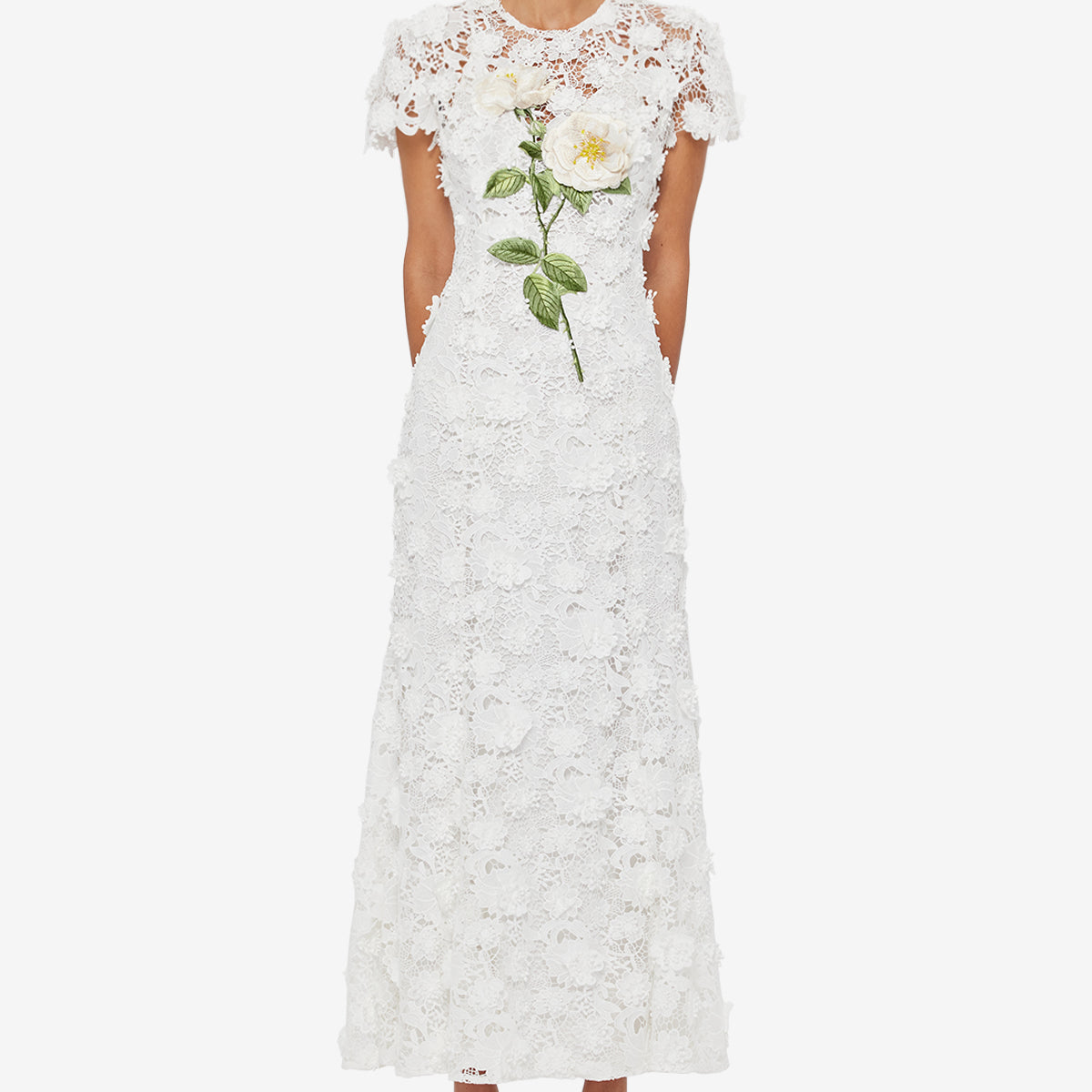 Nieve Maxi Dress with Lace Details main image 1