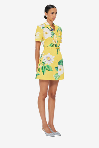 Exclusive LEO LIN Brigitte Mini Dress - Joie Print in Sunshine