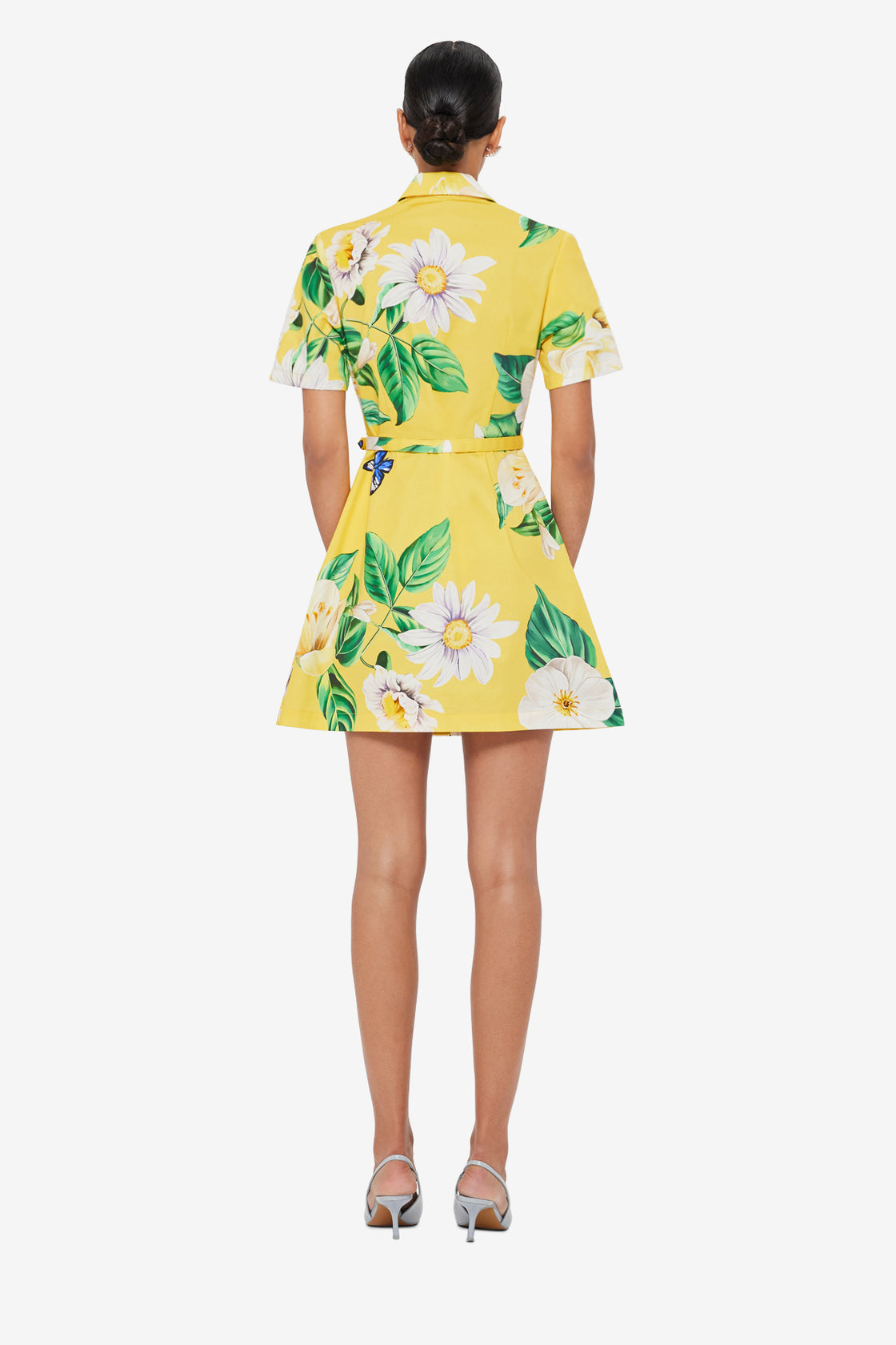 Brigitte Mini Dress - Joie Print in Sunshine LEO LIN Brigitte Mini Dress - Joie Print in Sunshine LEO LIN