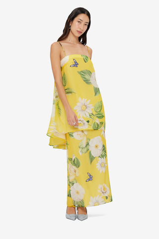 Exclusive LEO LIN Sylvia Top - Joie Print in Sunshine