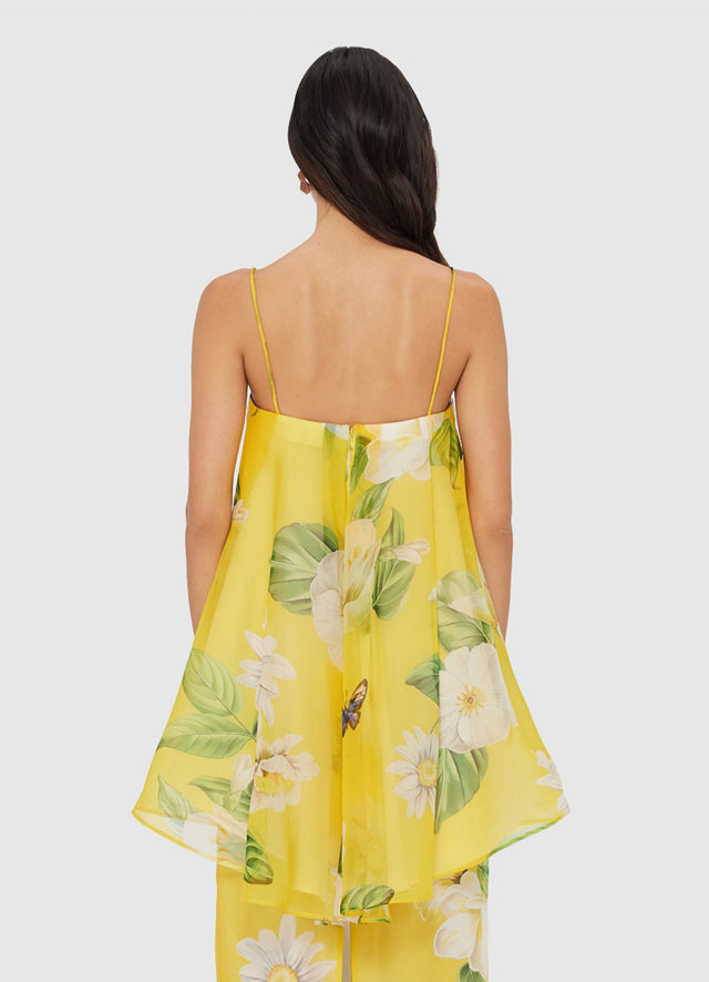 Exclusive LEO LIN Sylvia Top - Joie Print in Sunshine