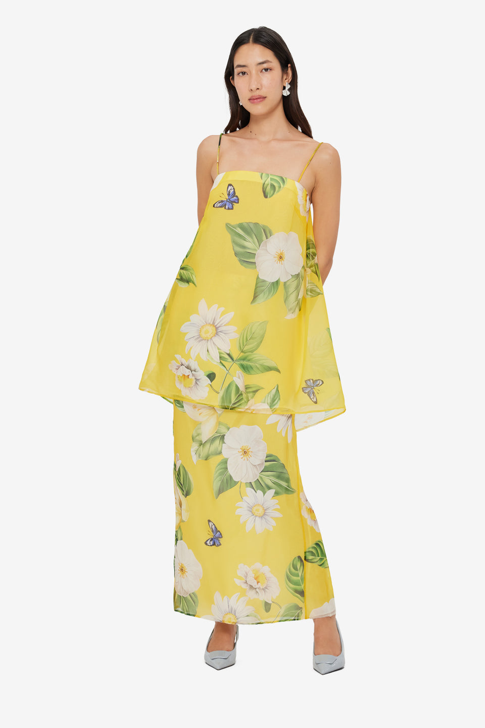 Exclusive LEO LIN Jing Maxi Skirt - Joie Print in Sunshine