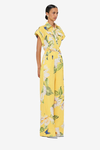 Exclusive LEO LIN Luisa Pants - Joie Print in Sunshine