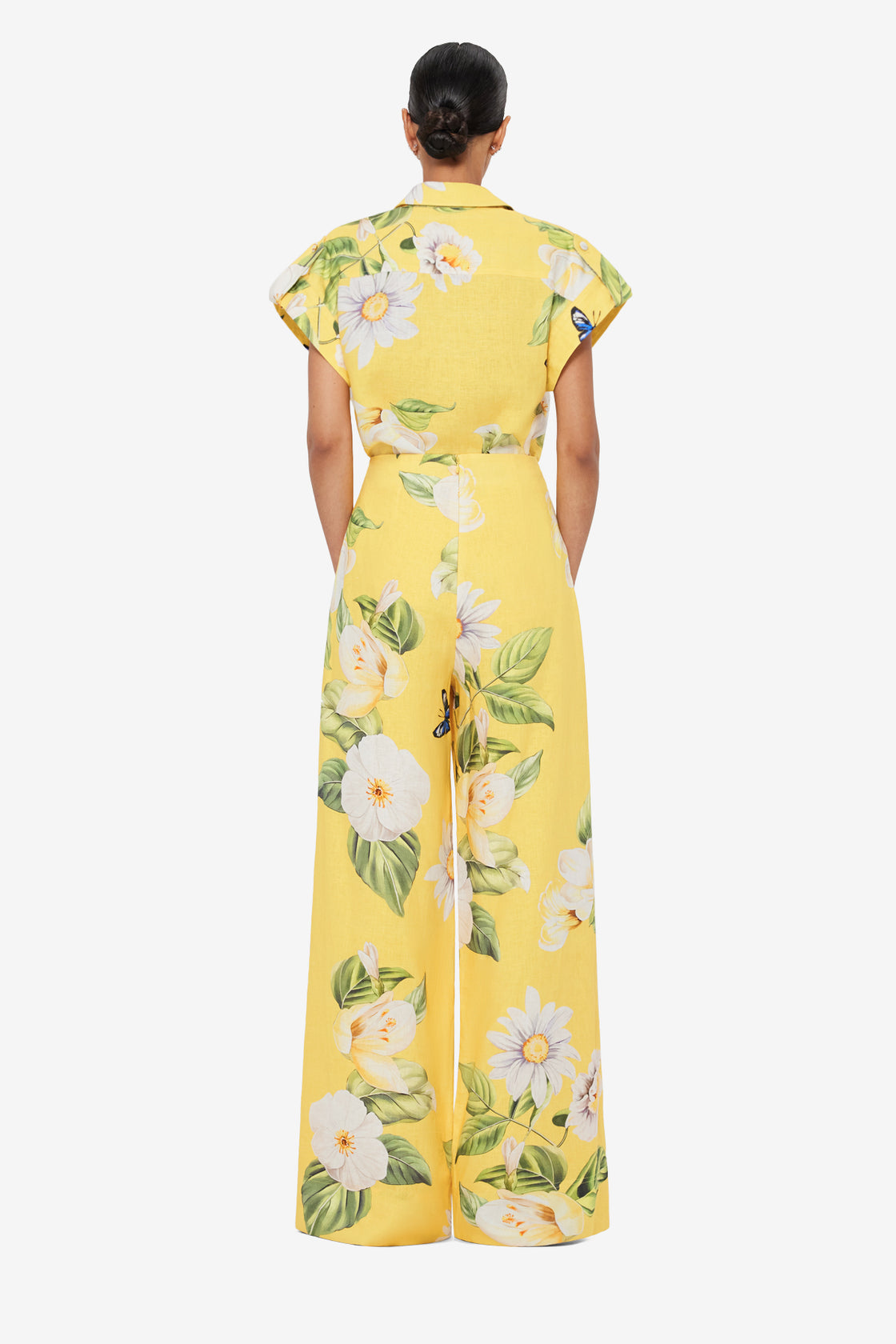 Exclusive LEO LIN Luisa Pants - Joie Print in Sunshine