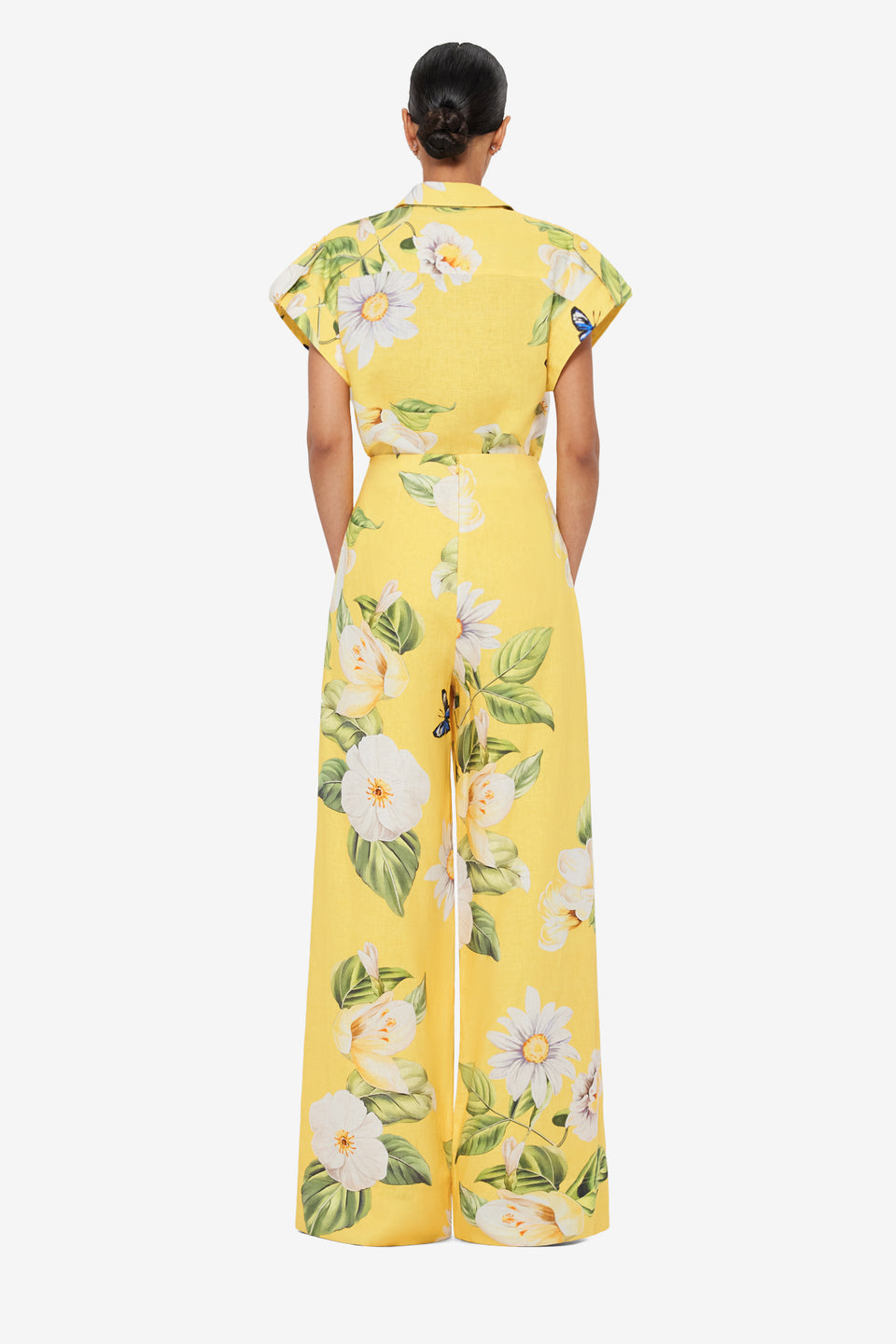 Exclusive LEO LIN Luisa Pants - Joie Print in Sunshine