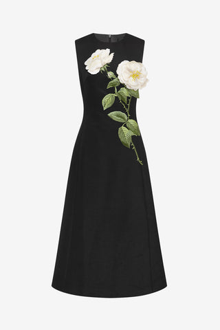 LEO LIN - Cleo Embellished Sleeveless Midi Dress