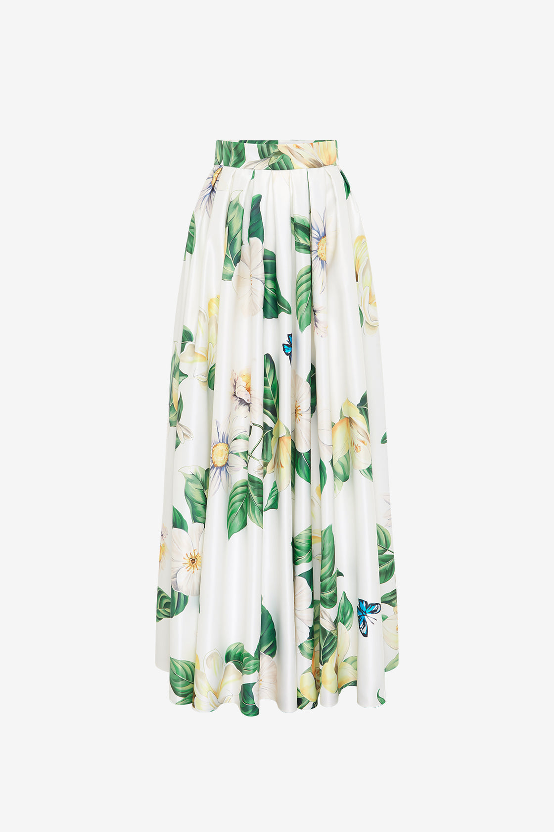 Exclusive LEO LIN Reinette Skirt - Joie Print in Snow