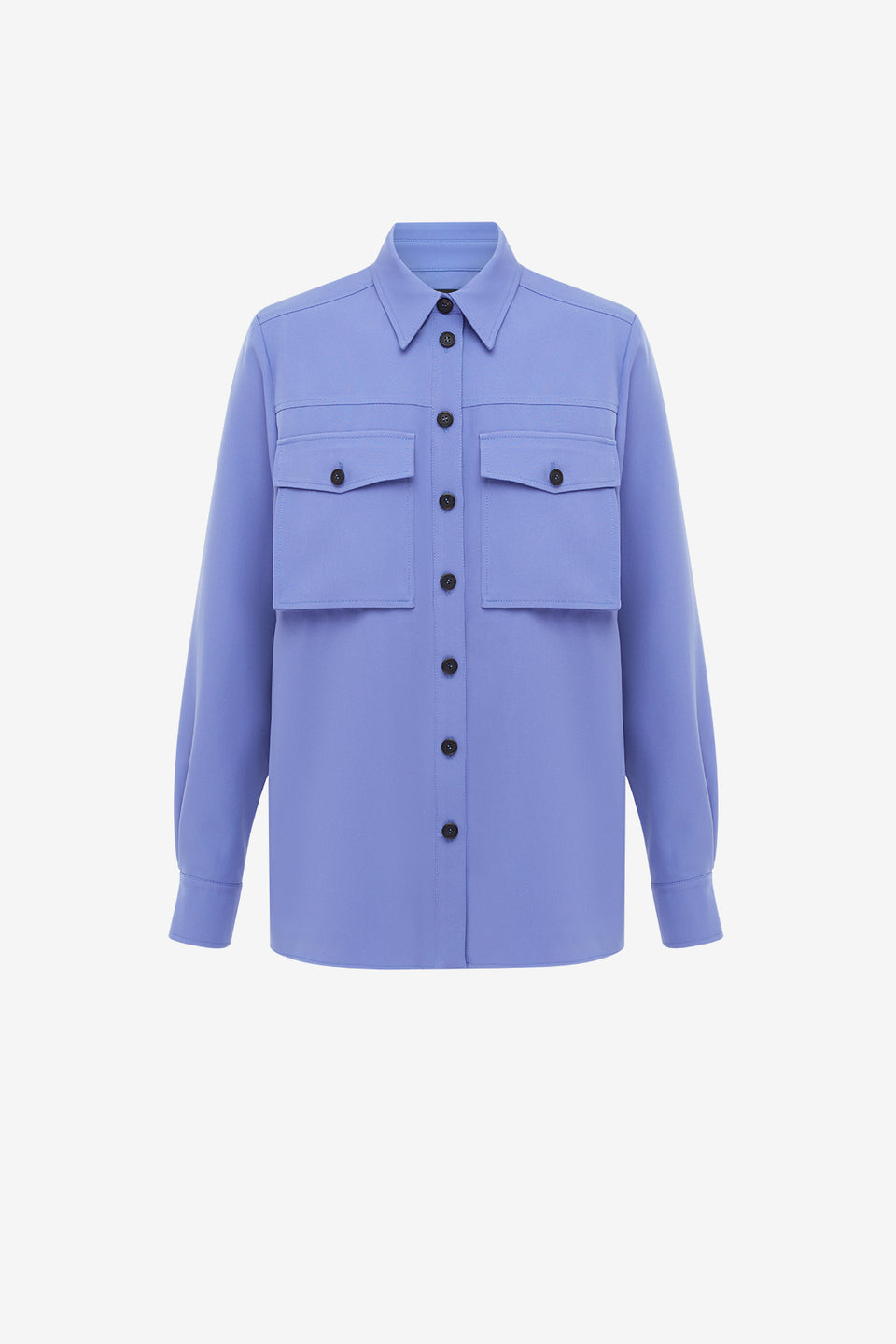 Exclusive LEO LIN Mavis Pocket Shirt - Moonlight