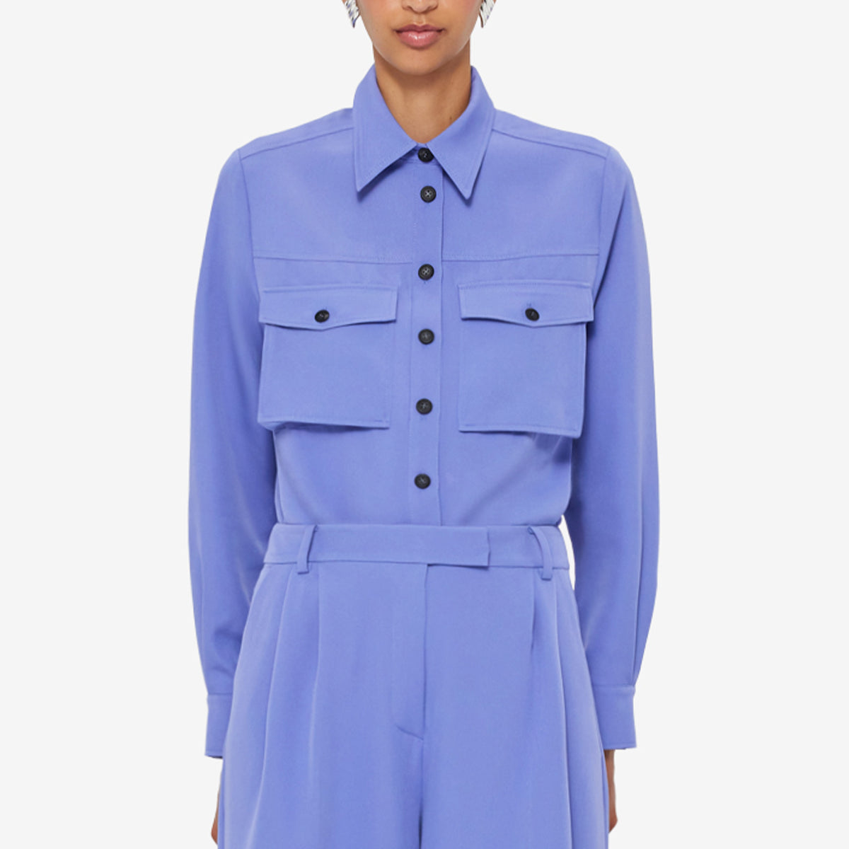 Mavis Pocket Shirt - Moonlight – LEO LIN