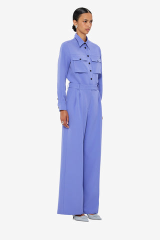 Exclusive LEO LIN Elisha Wide Leg Pants - Moonlight
