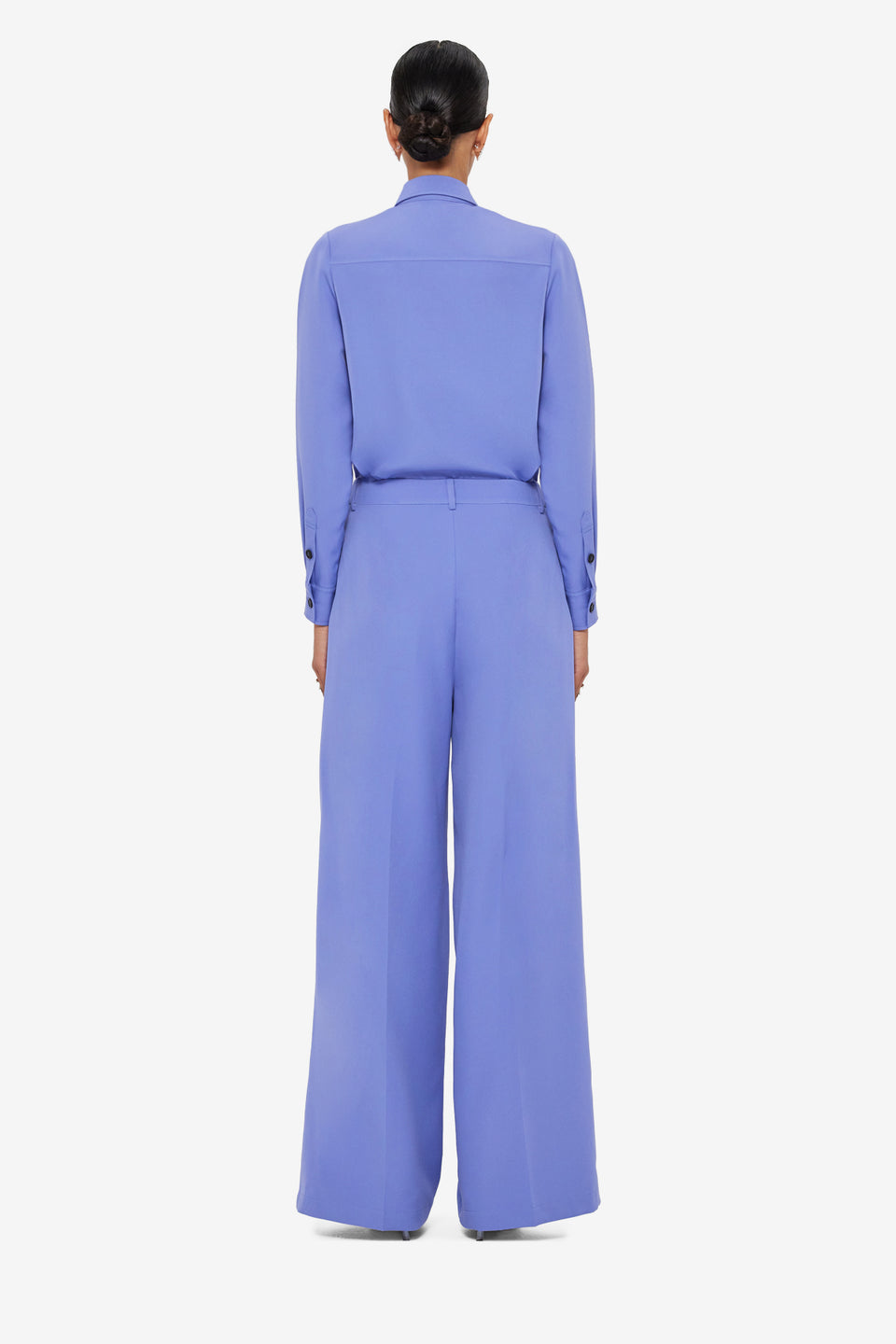 Exclusive LEO LIN Elisha Wide Leg Pants - Moonlight