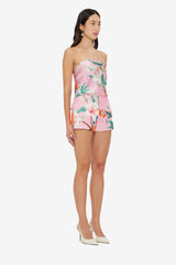 Olivianne Shorts - Lavish Print in Pink Shorts