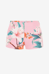 Olivianne Shorts - Lavish Print in Pink Shorts