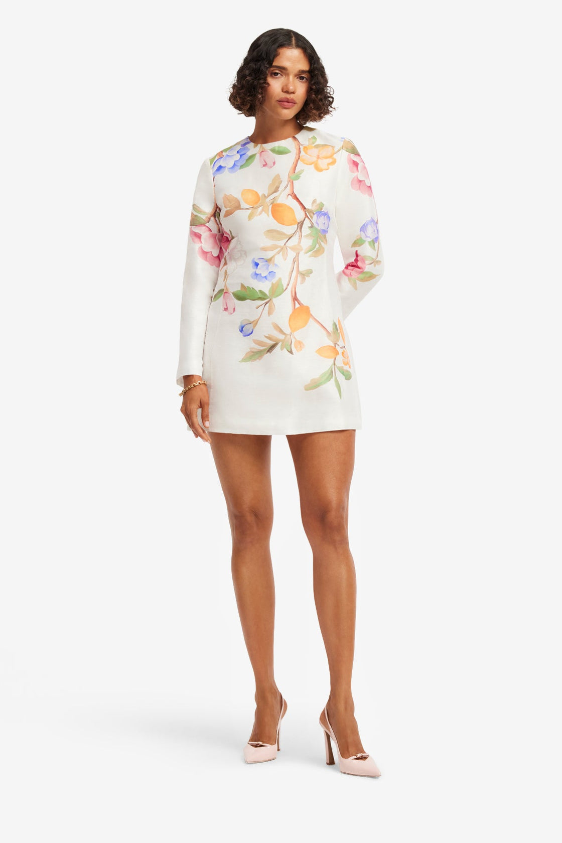 LEO LIN - Aliza Long Sleeve Mini Dress