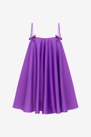 Caitlin Bow Mini Dress - Eminence Dress Mini