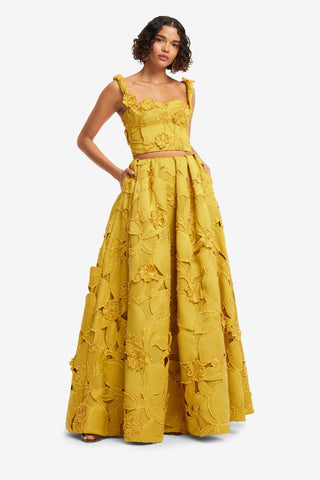 Victoria Embellished Puff Maxi Skirt - Opulence Skirts
