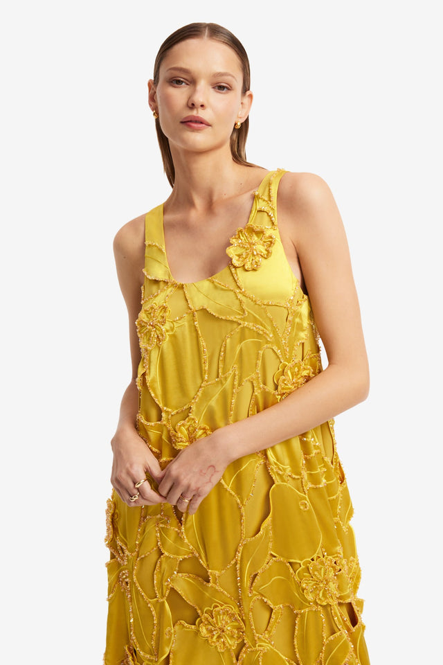 Charlene Embellished Gown - Opulence Dress Maxi