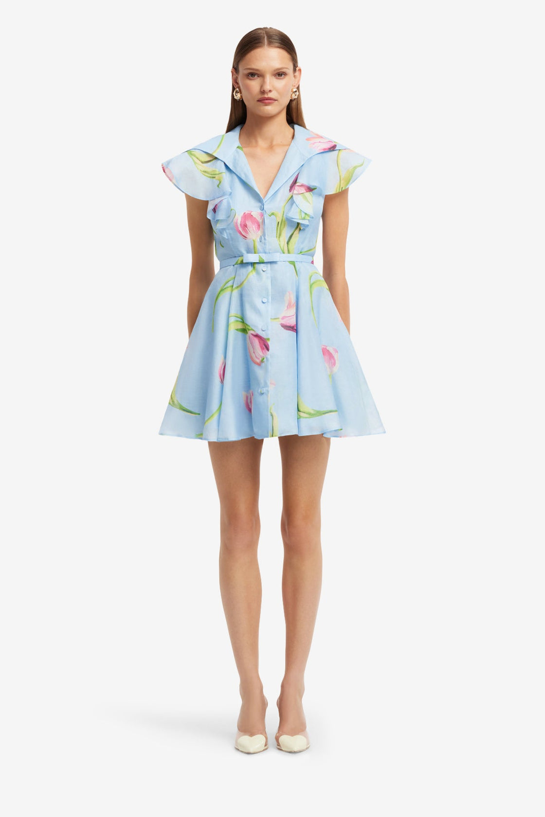 isla mini dress Black Denim - US 10 inspired finish LEO LIN - Isla Mini