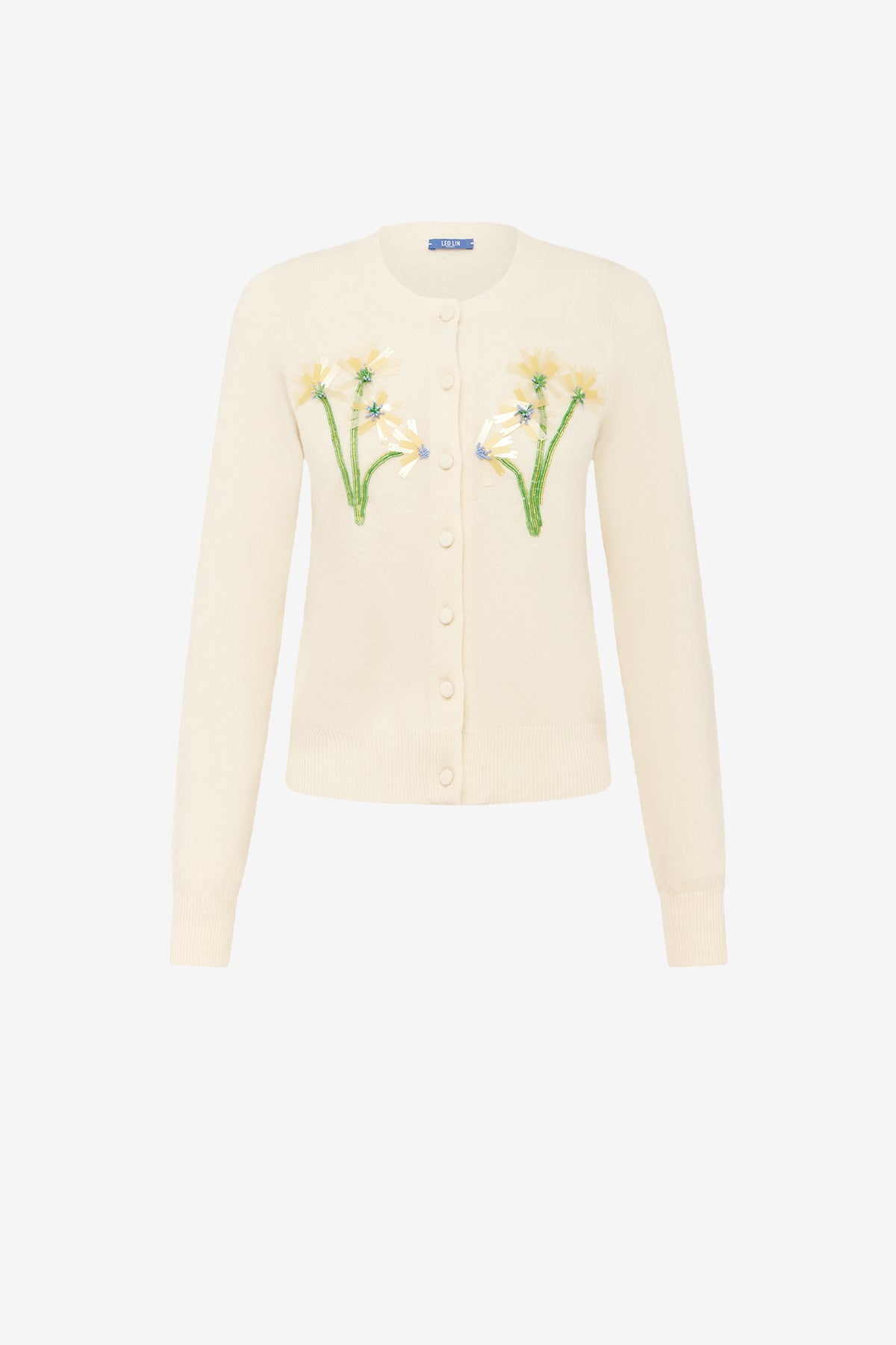 Claire Embellished Knit Cardigan - Wildflower – LEO LIN