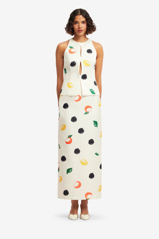Quinn Maxi Skirt - Citrus Spots Skirts