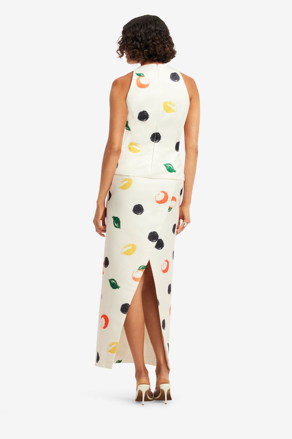 Quinn Maxi Skirt - Citrus Spots Skirts