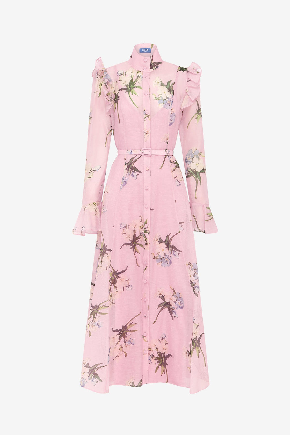 knee length dresses for ladies Katrina Butterfly Sleeve Midi Dress
