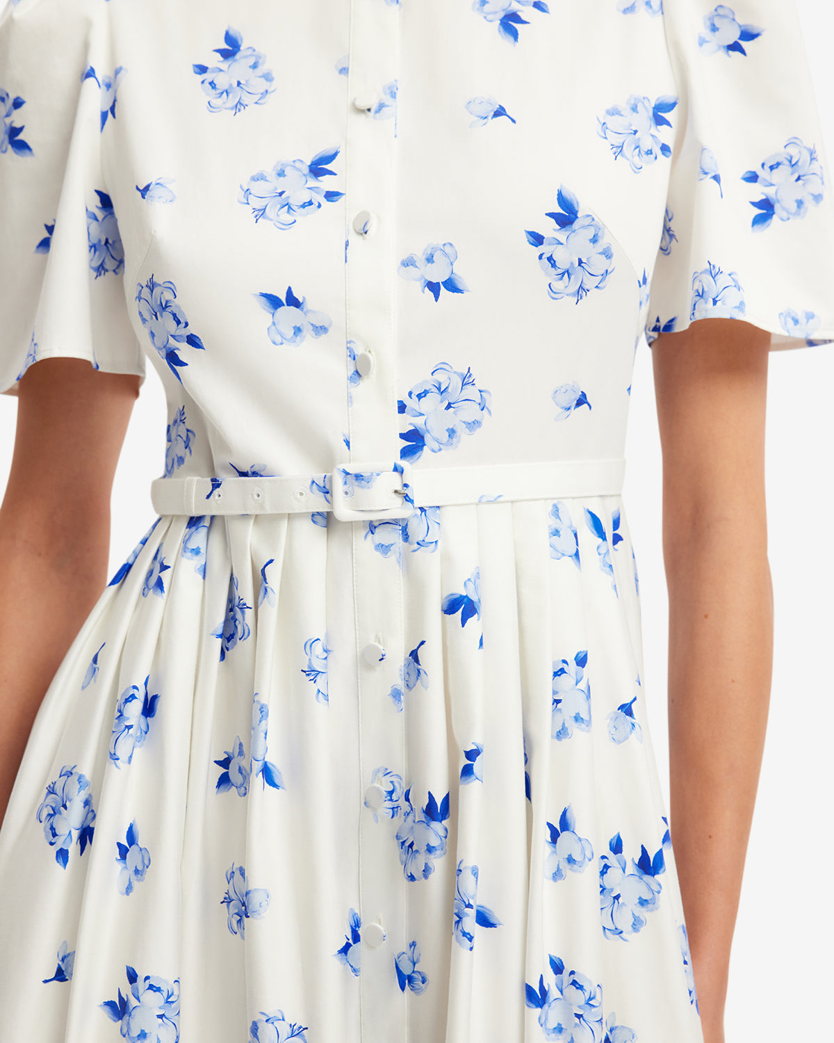 leo lin bianca short sleeve midi dress Leo Lin Bianca Short Sleeve Midi Dress