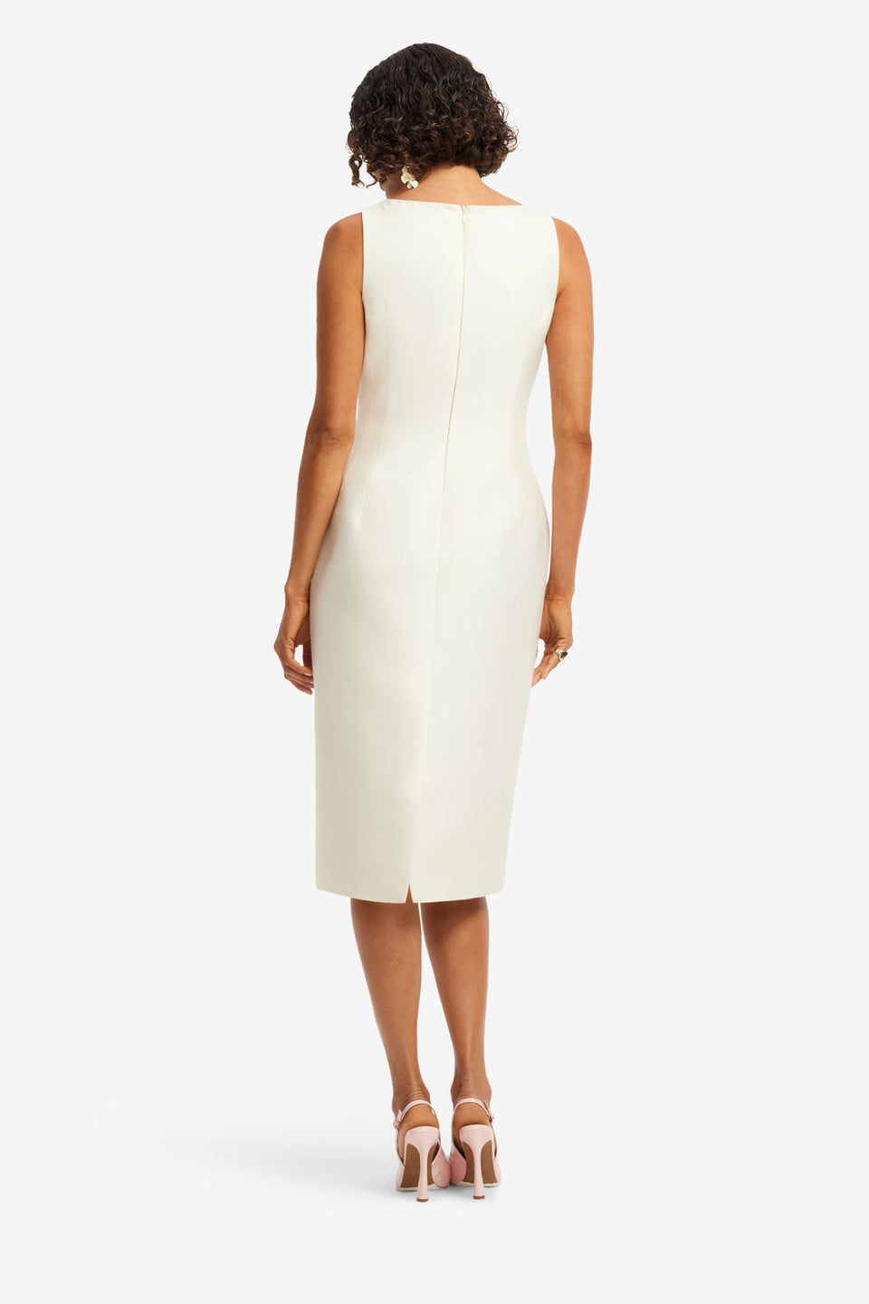 Eleanor Embellished Wool Midi Dress - Wildflower Dress Midi