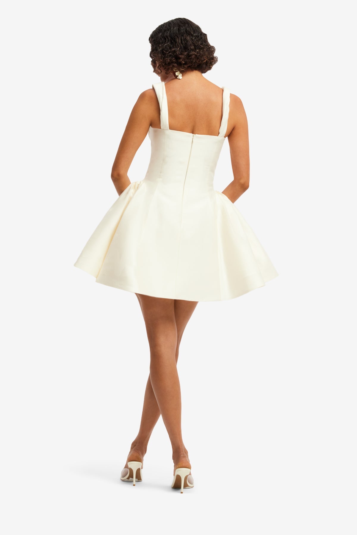 Ariel Embellished Wool Mini Dress - Wildflower – LEO LIN