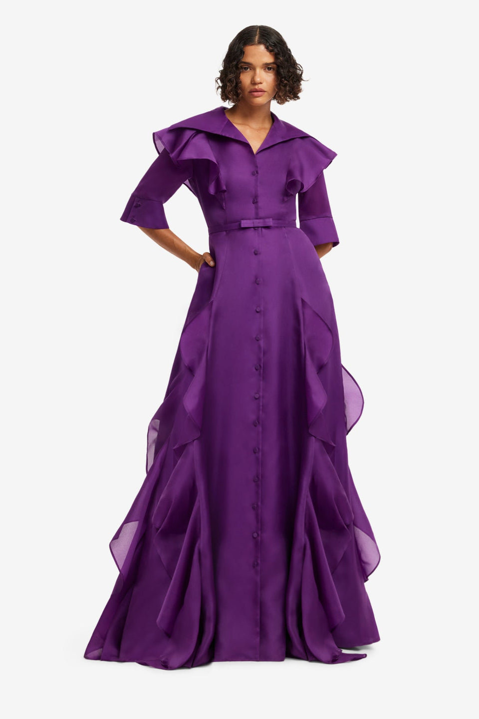Isabella Silk Gown - Eminence Dress Maxi