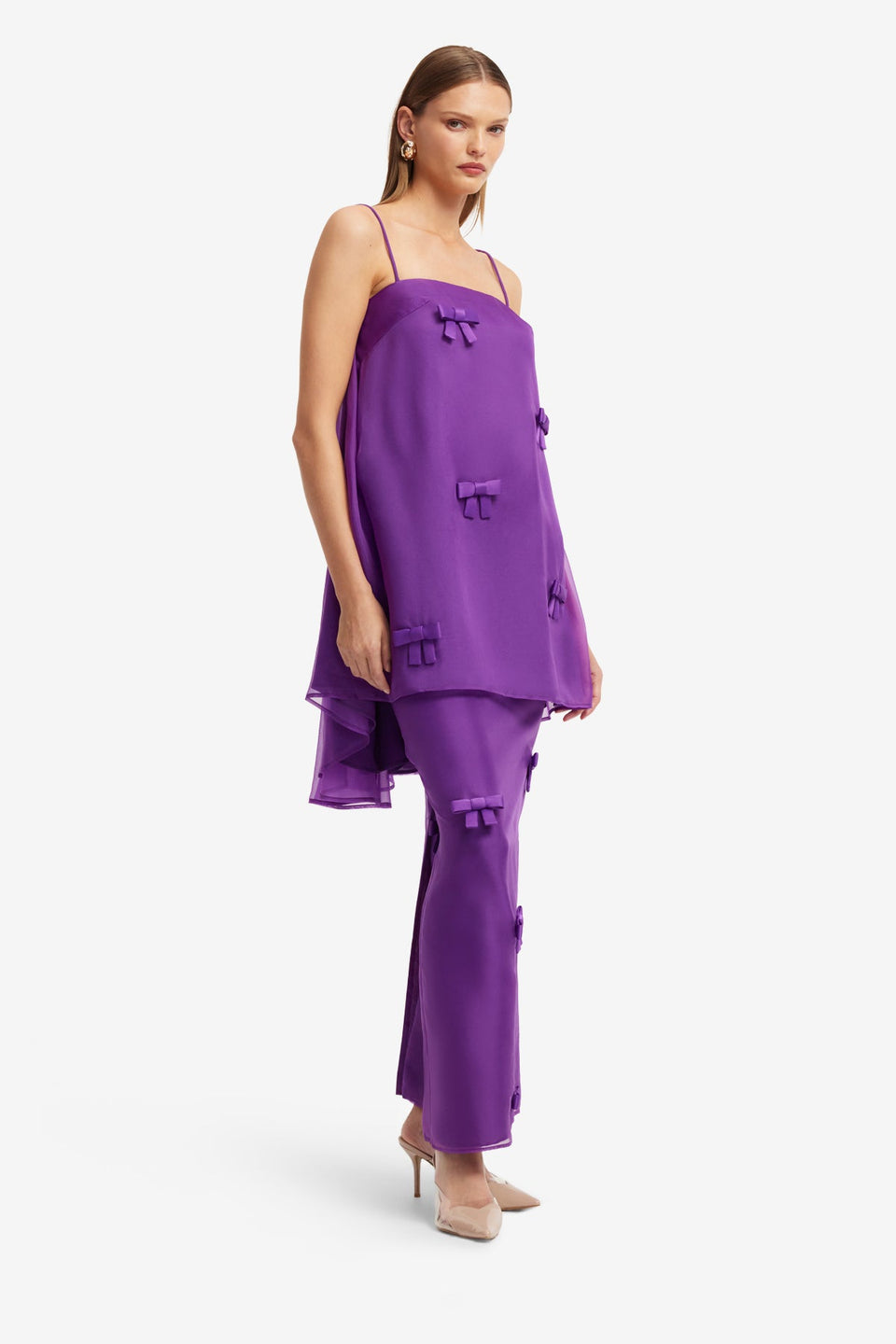 Jing Bow Maxi Skirt - Eminence Skirts