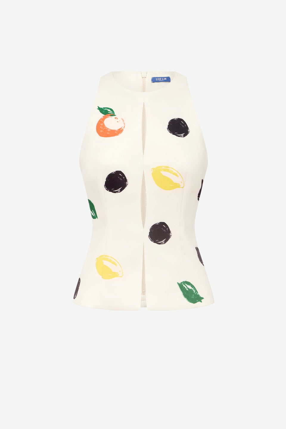 Amelia Top - Citrus Spots Tops